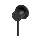 Phoenix Vivid Slimline SwitchMix Wall Shower Mixer 60mm Backplate (Includes In-Wall Body) - LF Matte Black - VS2801-10-1