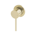 Phoenix Vivid Slimline SwitchMix Wall / Shower Mixer 60mm Plate (Includes In-Wall Body) - LF Brushed Gold - VS2801-12-1