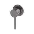 Phoenix Vivid Slimline SwitchMix Wall / Shower Mixer 60mm Plate (Includes In-Wall Body) - LF Brushed Carbon - VS2801-31-1