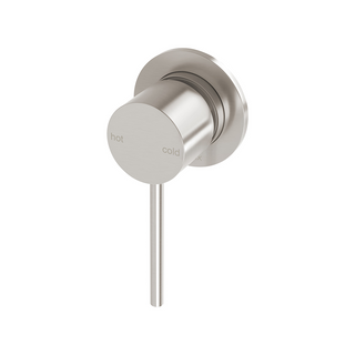 Phoenix Vivid Slimline SwitchMix Wall / Shower Mixer 60mm Plate (Includes In-Wall Body) - LF Brushed Nickel - VS2801-40-1