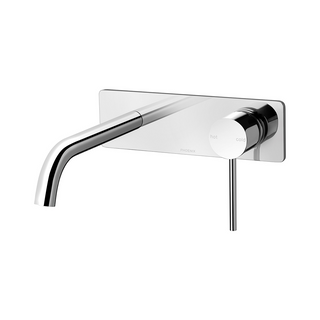 Phoenix Vivid Slimline SwitchMix Wall Basin/Bath Mixer Set 180mm (Includes In-Wall Body) - LF Chrome - VS2810-00-1