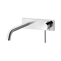 Phoenix Vivid Slimline SwitchMix Wall Basin/Bath Mixer Set 230mm (Includes In-Wall Body) - LF Chrome - VS2830-00-1