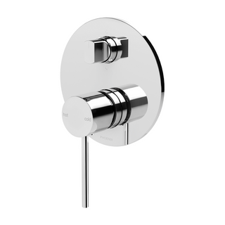 Phoenix Vivid Slimline SwtichMix Shower/Bath Diverter Mixer (Includes In-Wall Body) - LF Chrome VS2910-00-1