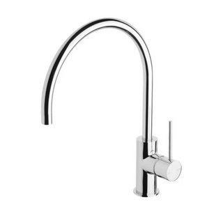 Phoenix Vivid Slimline 220mm Gooseneck Sink Mixer - LF Chrome - VS733-00-1