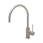 Phoenix Vivid Slimline Gooseneck Sink Mixer 220mm - LF Brushed Nickel - VS733-40-1