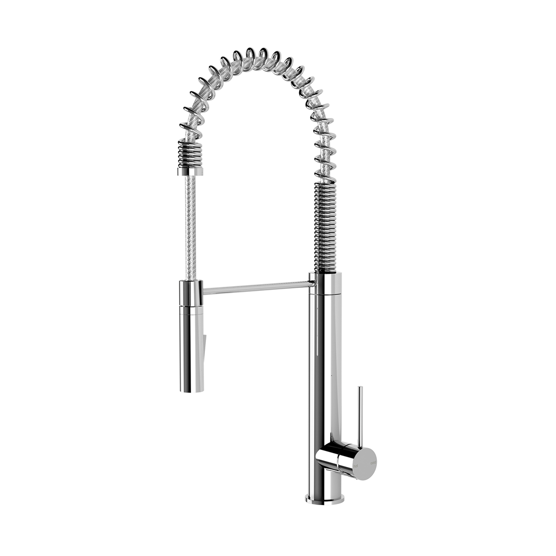 Phoenix Vivid Slimline Tall Spring Sink Mixer - LF Chrome - VS736-00-1