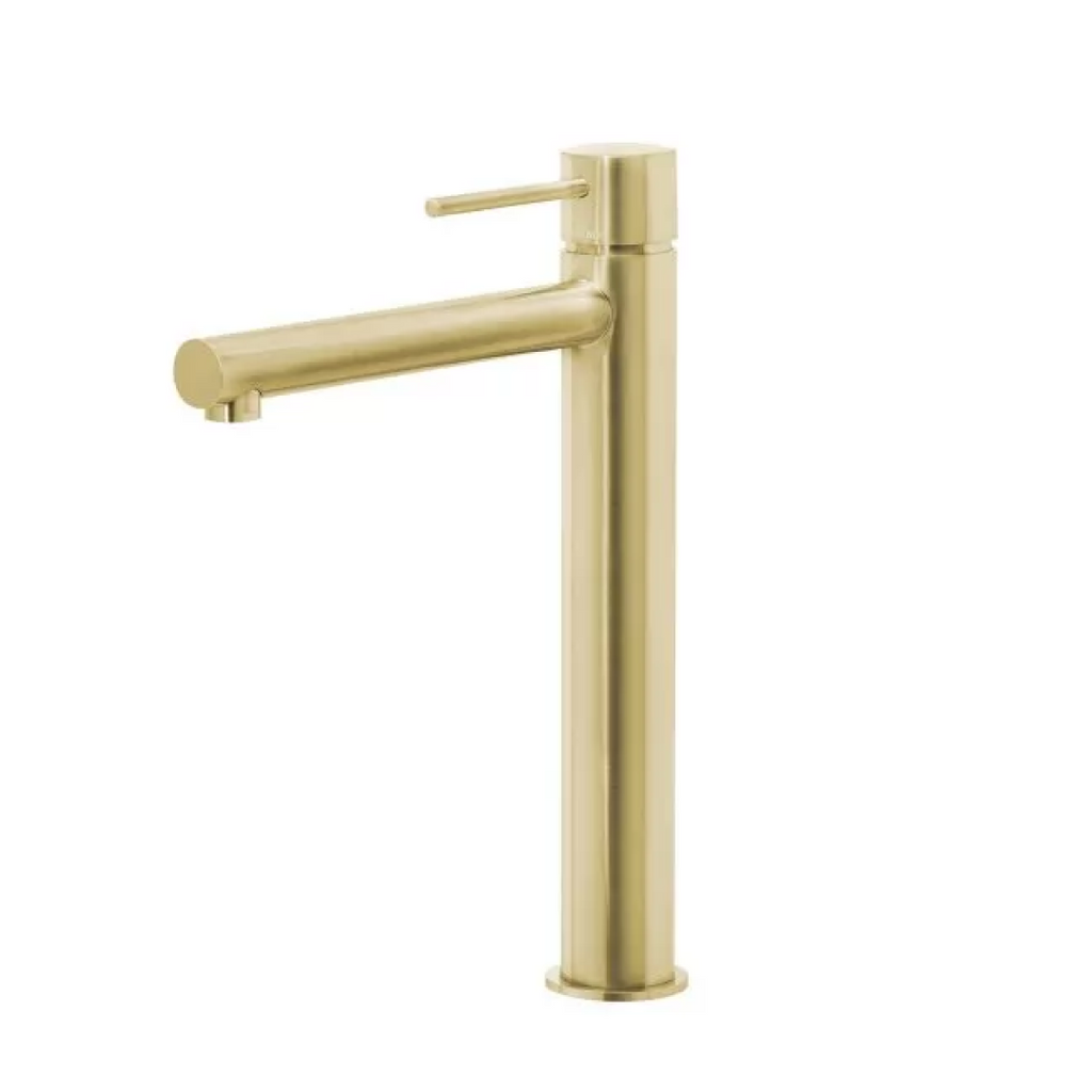Phoenix Vivid Slimline Vessel Mixer - LF Brushed Gold - VS790-12-1