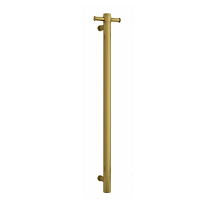 Thermogroup 12V Single Heated 900mm Vertical Bar - VS900HBG Brushed Gold