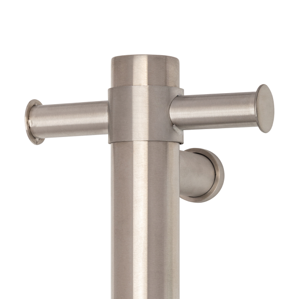 Thermogroup 12V Single Heated 900mm Vertical Bar - VS900HBR Brushed Stainless Steel