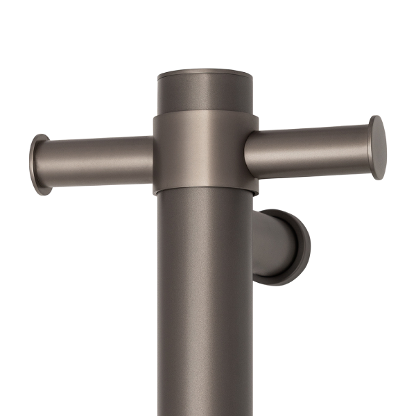 Thermogroup 12V Single Heated 900mm Vertical Bar - VS900HGM Gun Metal