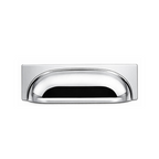 Turner Hastings Verese Cup 96mm Cabinetry Handle - Chrome VS96CB-CH