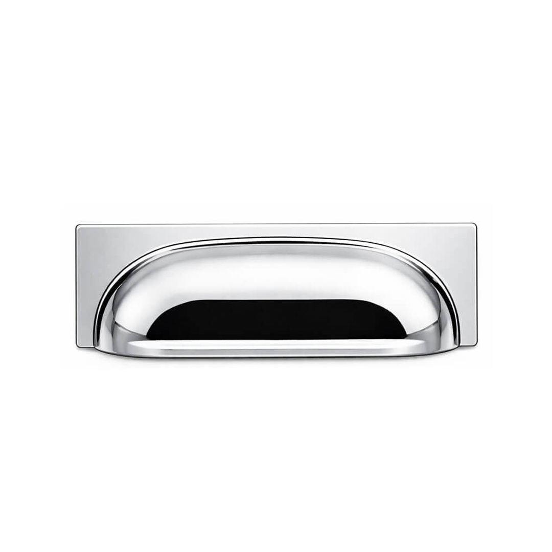 Turner Hastings Verese Cup 96mm Cabinetry Handle - Chrome VS96CB-CH