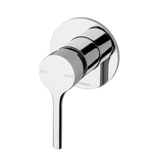 Phoenix Vivid Slimline Oval SwitchMix Shower / Wall Mixer (Trim Kit Only) - LF Chrome VV2805-00-1