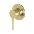 Phoenix Slimline Oval SwitchMix Shower / Wall Mixer Trim Kit Only - LF Brushed Gold - VV2805-12-1