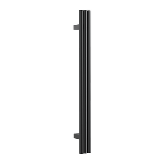 Thermogroup VW900B Vertical Triple Tube Heated Towel Rail - Matte Black