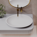 Pietra Bianca Valentina Above Counter Basin - Charcoal - PB3006-C