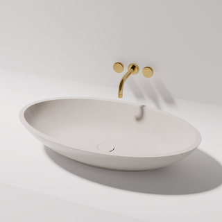 Pietra Bianca Valentina Above Counter Basin - Charcoal - PB3006-C