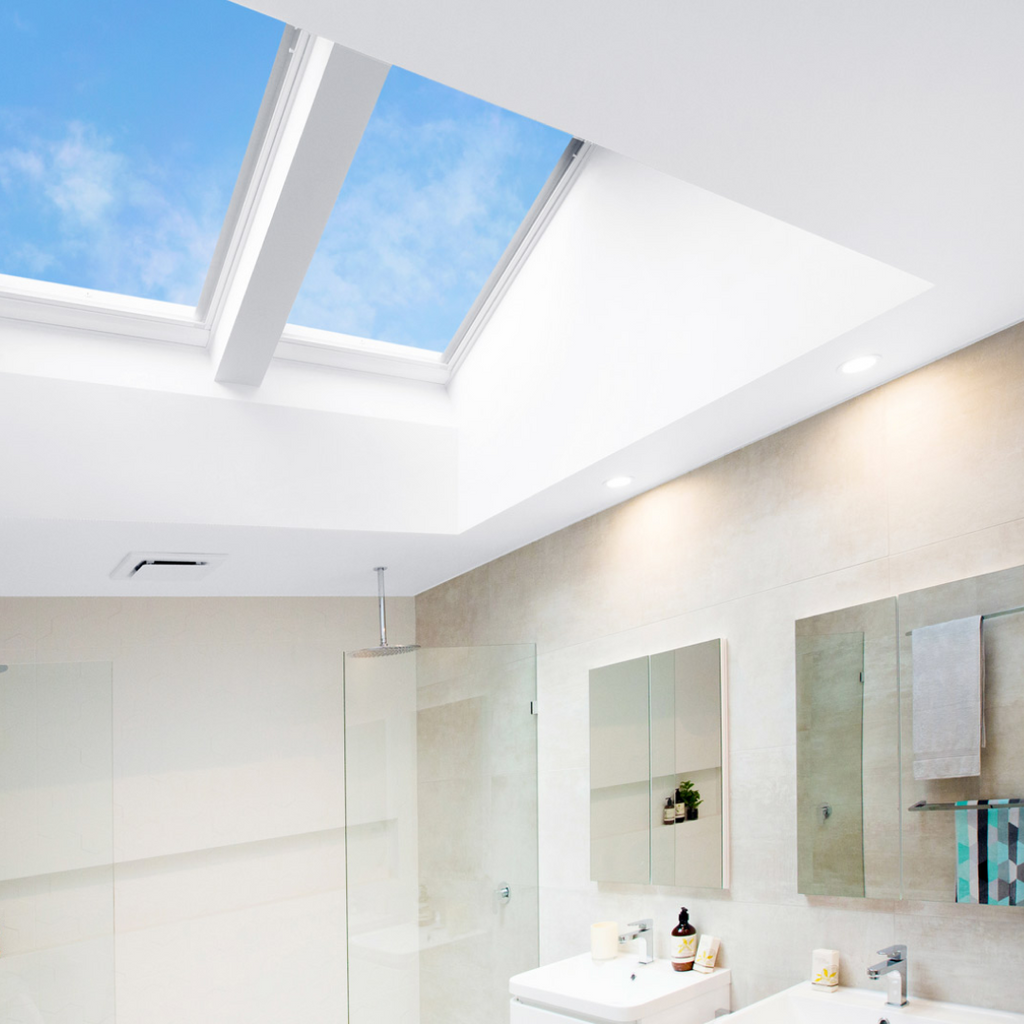 Velux VSS 1140 x 700mm Solar Opening Pitched Roof Skylight - Includes Flashing & FSLH Pleated Translucent Blinds - VSS S01 2004AE + FSLH S01 1016SWL + EDW S01