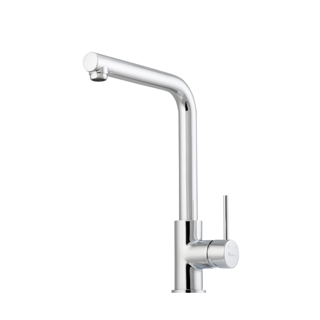 Oliveri Venice Right Angle Sink Mixer - Chrome - VE570FCR