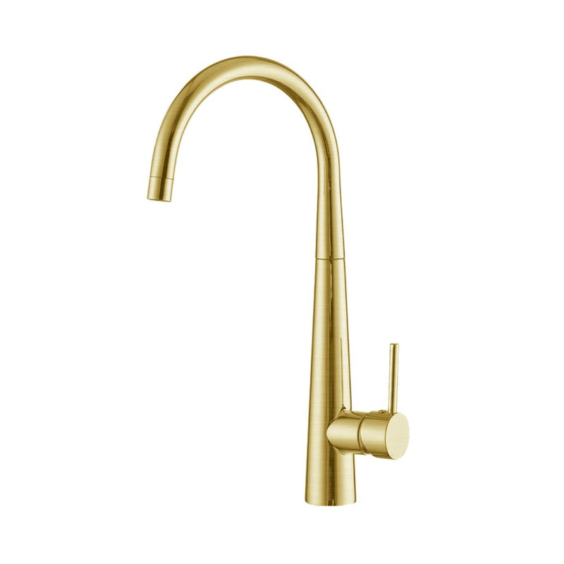 Verotti City Life Inox Boutique Kitchen Mixer - Brushed Brass