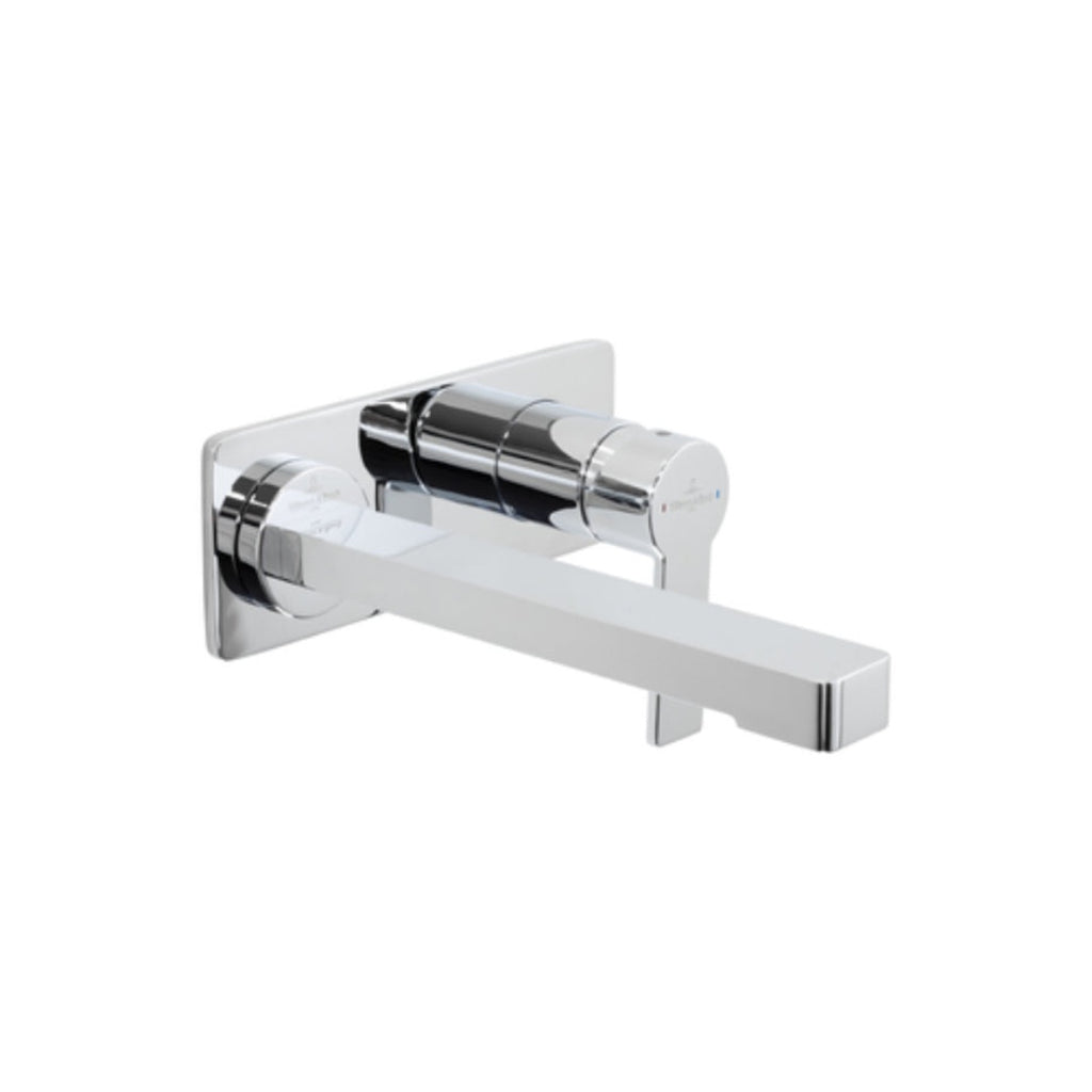 Villeroy & Boch Architectura 2.0 Rectangular Wall Basin Mixer Includes Body - Chrome