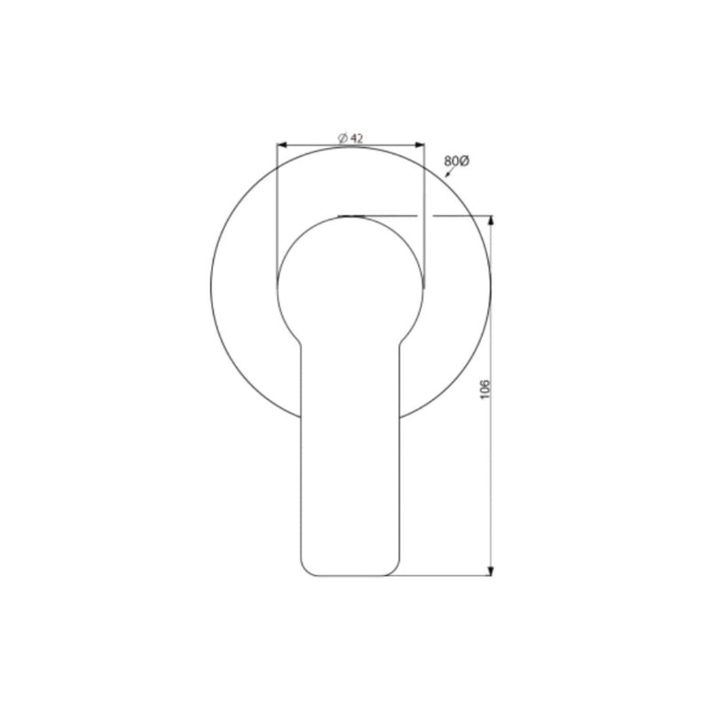 Villeroy & Boch Architectura 2.0 Shower Mixer Includes In-Wall Body - Chrome