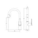 Villeroy & Boch Architectura Kitchen Mixer Pull Out Spray - Matte Black