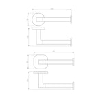 Villeroy & Boch Architectura Right Hand Toilet Roll Holder - Matte Black - TVA1551495