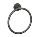 Villeroy & Boch Architectura Towel Ring - Gun Metal - TVA1550590