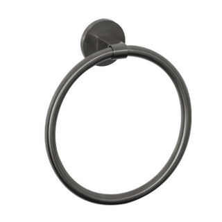 Villeroy & Boch Architectura Towel Ring - Gun Metal - TVA1550590