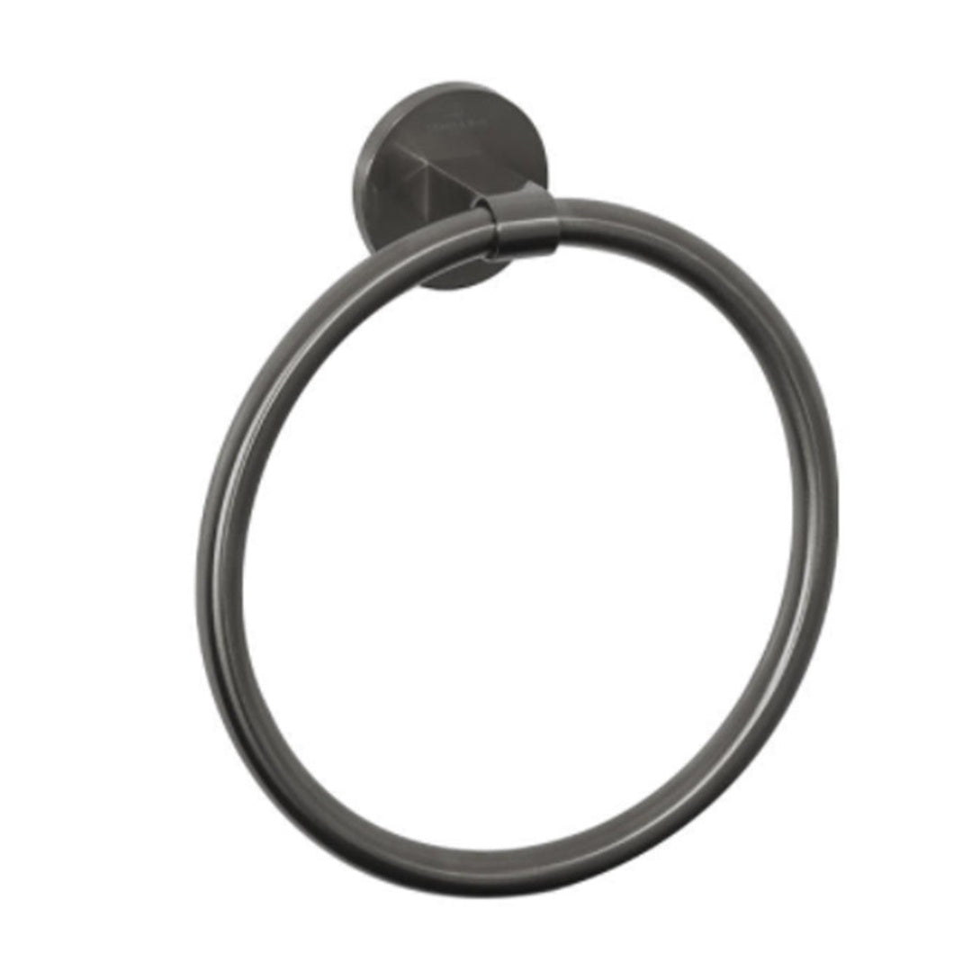 Villeroy & Boch Architectura Towel Ring - Gun Metal - TVA1550590