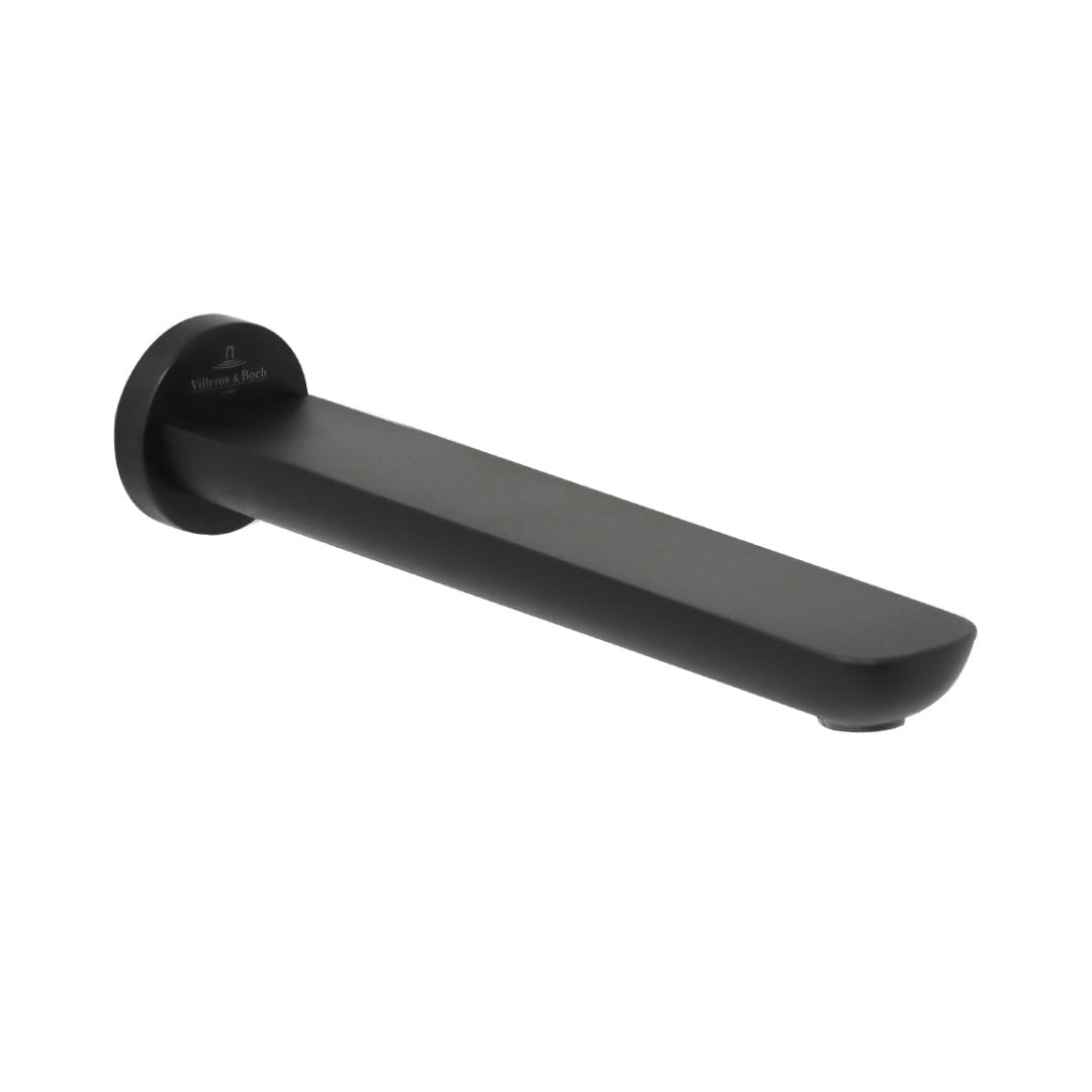 Villeroy & Boch O.Novo Bath Spout - Matte Black - TVT104595B