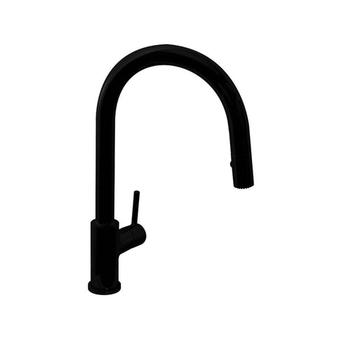 Villeroy & Boch Vita Kitchen Mixer Pull Out Spray - Matte Black