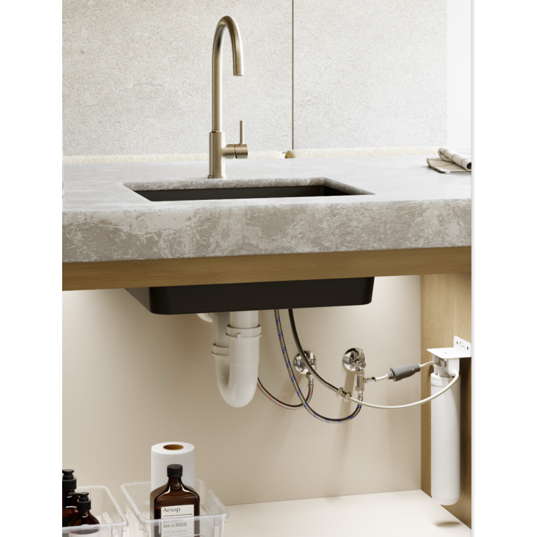 Villeroy & Boch Vita Pure Filtered Kitchen Mixer - LF Gun Metal - 3789090B