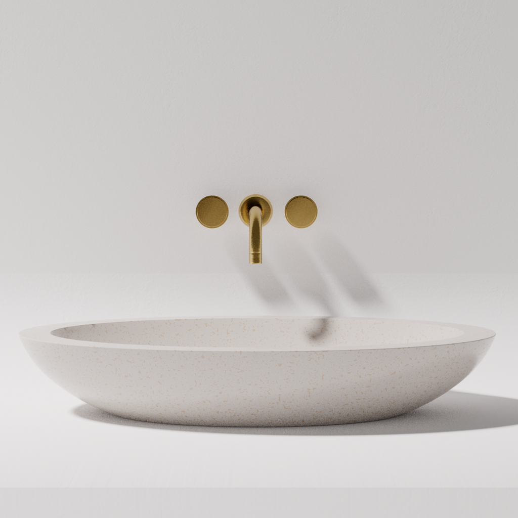 Pietra Bianca Vivian Above Counter Basin- Coco Brown - PB3007-CB