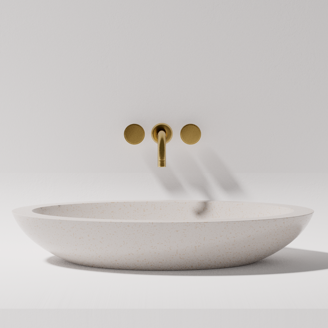Pietra Bianca Vivian Above Counter Basin - Charcoal - PB3007-C