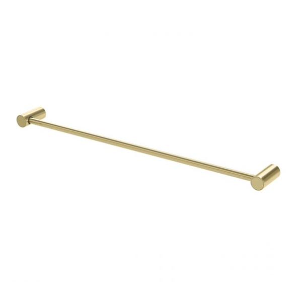 Phoenix - Vivid Slimline - 111-8010-12 - Single Towel Rail 600mm - Brushed Gold