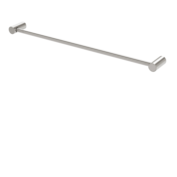 Phoenix - Vivid Slimline - 111-8010-40 - Single Towel Rail 600mm - Brushed Nickel