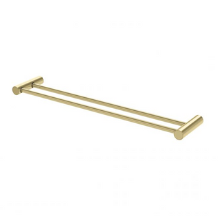 Phoenix - Vivid Slimline - 111-8110-12 - Double Towel Rail 600mm - Brushed Gold