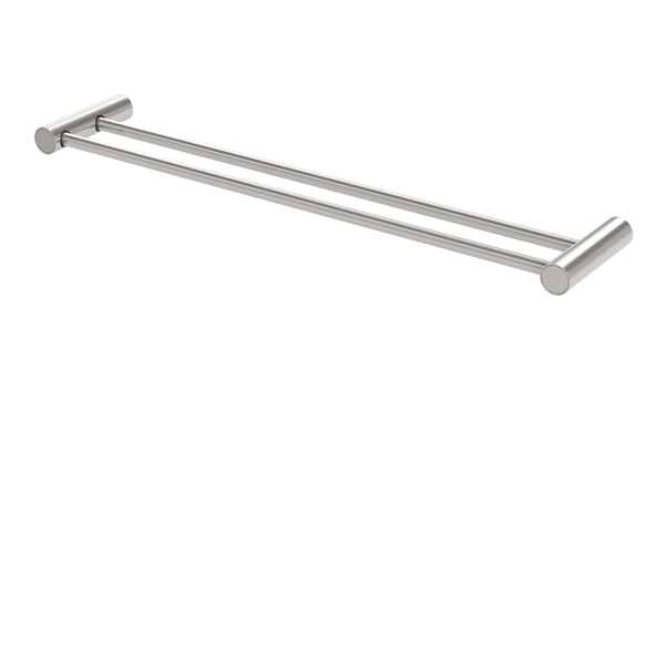 Phoenix - Vivid Slimline - 111-8110-40 - Double Towel Rail 600mm - Brushed Nickel