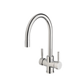 Phoenix - Vivid - V709 CHR - Filtered Kitchen Sink Mixer 200mm Gooseneck w/o Filters