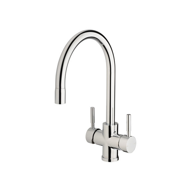 Phoenix - Vivid - V709 CHR - Filtered Kitchen Sink Mixer 200mm Gooseneck w/o Filters