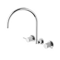 Phoenix Vivid Pin Lever Wall Sink Set Gooseneck – Lead Free - VP810-00-1