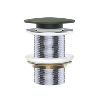 Fienza Pop-Up 32mm Basin Non-Overflow Waste - Forest Solid Surface Cap - WAS59F