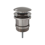 Fienza Universal 32mm Pop-Up / Pull-Out Basin Waste - Brushed Nickel - WAS72BN