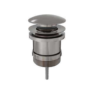 Fienza Universal 32mm Pop-Up / Pull-Out Basin Waste - Brushed Nickel - WAS72BN