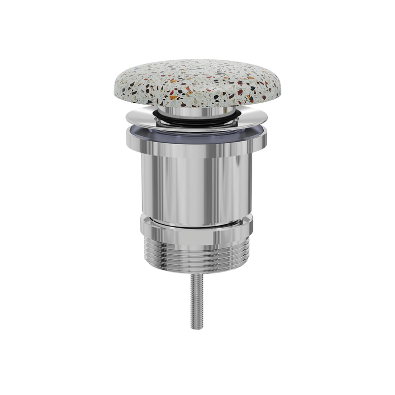 Fienza Universal Concrete 32mm Pop-Up / Pull-Out Basin Waste - Terrazzo - WAS72TZ