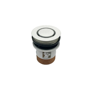 Bounty Brassware 40mm Basin Pop Down Plug & Waste - White - 21801.11