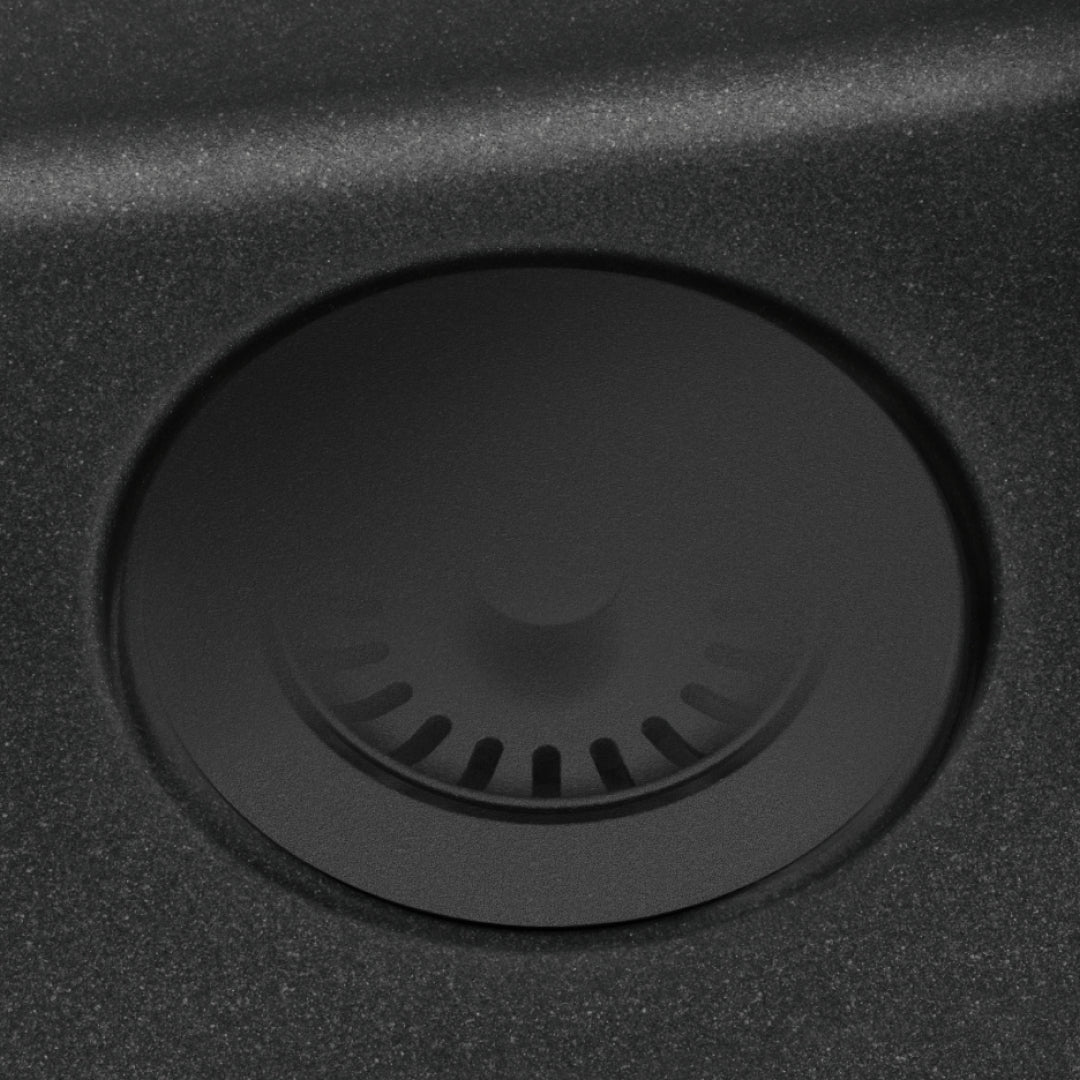 Franke WC146 Round Waste Cover - Matte Black
