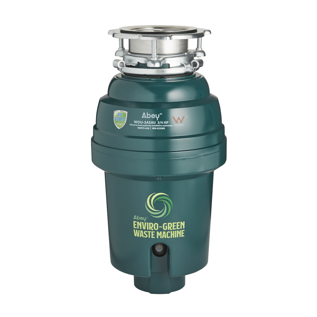 Abey Enviro-Green Waste Machine 3/4 HP Built-in Air Switch - WDU-3ASAU